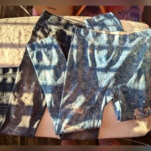 EUC (2) Kids Leggings with a Jean look